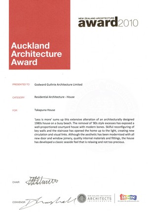 2010 Architecture Award 2010 Architecture Award